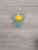 Osterdeko Kerze im Glas Ei gelb Bayern - Schwabsoien Vorschau