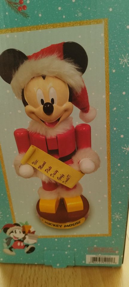 Nussknacker Mickey Maus als Weihnachtsmann Kurt S. Adler(Disney) in Querfurt