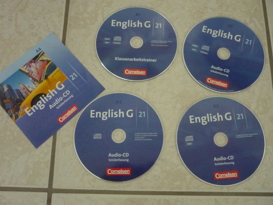 CD English G 21 A1 A3 A4 Audio-CD Schülerfassung Klassenarbeit in Langen (Hessen)