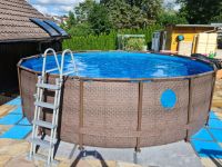 Bestway Power Steel Pool rattanoptik 4,88m Baden-Württemberg - Grafenau Vorschau