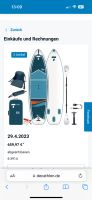 SUP Set Stand up Paddle aufblasbar 10,6 mit Sitz Baden-Württemberg - Erkenbrechtsweiler Vorschau