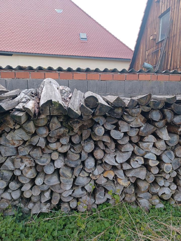Brennholz gespalten in Großhabersdorf