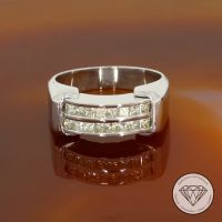 M*185623 Wert 3.700,- Diamant Ring 750 Weiß Gold 18 Karat XXYY Essen - Karnap Vorschau