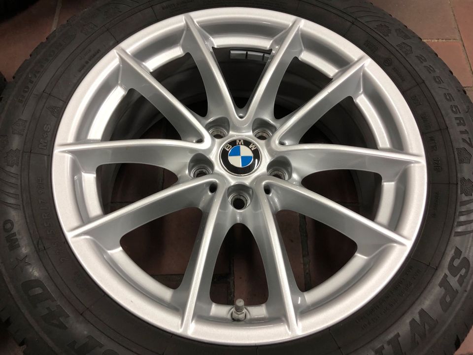 Bmw 5er G30 G31 Felgen 17 Zoll Winterreifen 225 55 17 Dunlop in Leimen