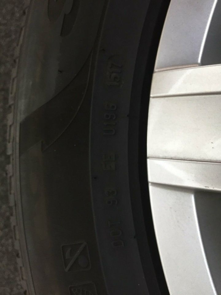 4X Winterkompletträder 17" Stahl VW Tiguan Pirelli Nr. 1996 in Raesfeld