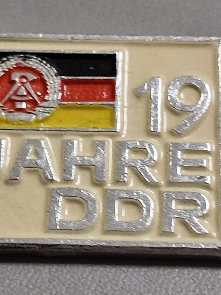 DDR Abzeichen/Orden Anstecker 19 Jahre DDR in Recklinghausen