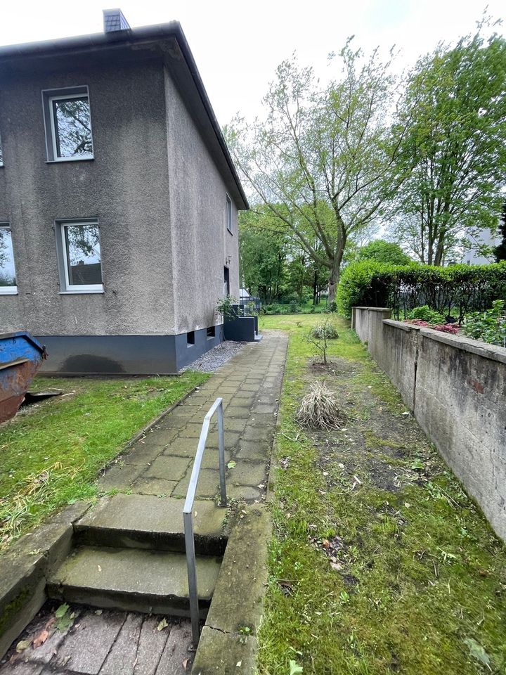 Doppelhaushälfte mit Garten zu vermieten in Gelsenkirchen