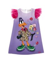 Monnalisa Kleid Crêpe-Kleid Daffy Duck, Größe 110,134,-50%, NEU Düsseldorf - Golzheim Vorschau