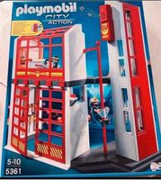 Playmobil 5361 Feuerwehr Feuerwehrstation mit Alarm  wie neu Niedersachsen - Bremervörde Vorschau