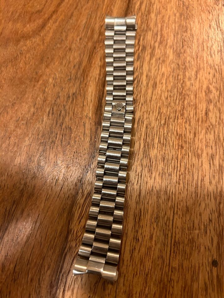 Rolex Präsident 750 weissgold armband in Pohle