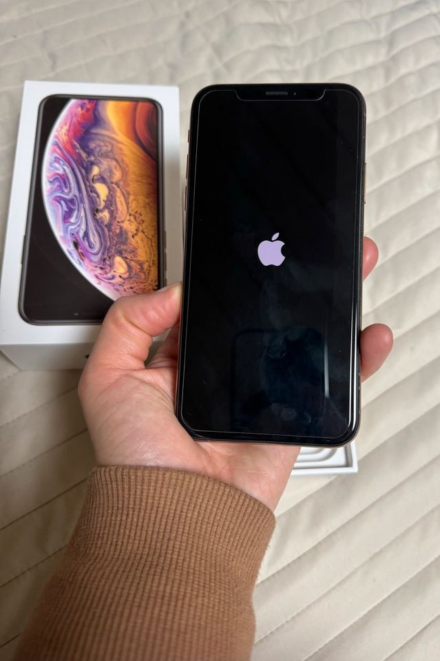 iPhone Xs 512GB Gold Originalverpackung sehr guter Zustand in Wendlingen am Neckar