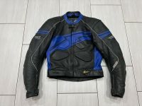 Polo Motorrad Lederkombi Jacke blau- schwarz Sachsen-Anhalt - Wolferstedt Vorschau