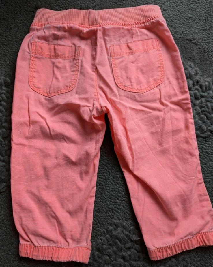 L.O.G.G. Mädchen Capri Shorts 110 neon orange koralle super in Dresden
