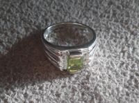 925er Silber Ring Peridot mit kleine Bergkristall Baden-Württemberg - Ettlingen Vorschau