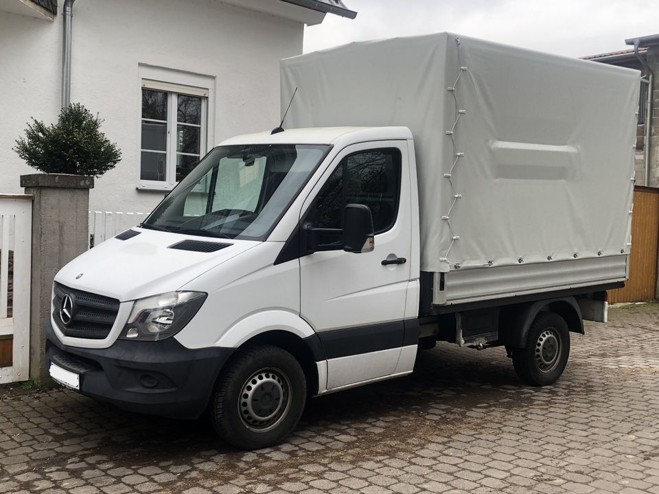 Transporter mit Fahrer mieten - Mercedes Sprinter in Undenheim