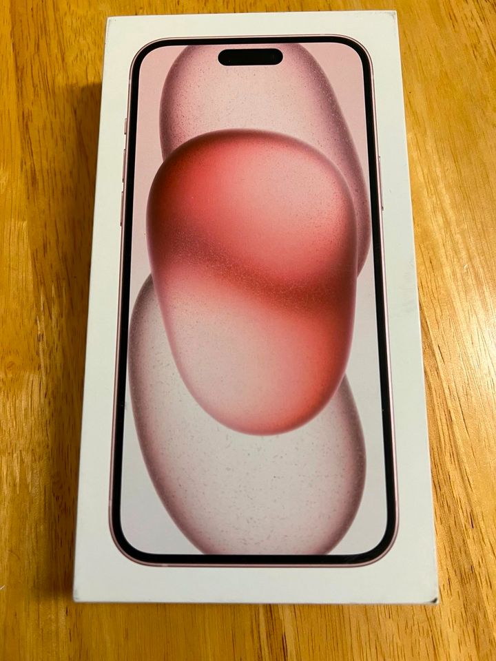 iPhone 15 Plus 256 GB Pink leere Box Verpackung OVP in Ostritz