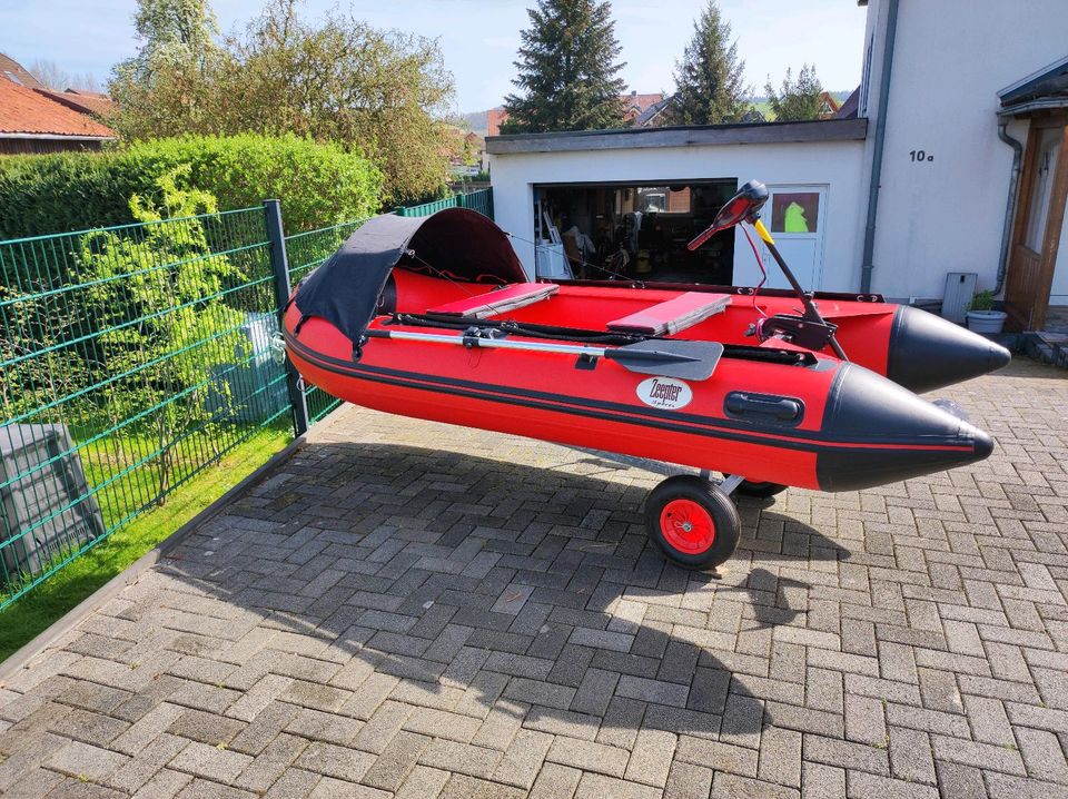 Schlauchboot Zeepter Sports 330 Top Zustand. in Northeim