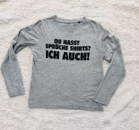 Jungen Langarmshirt/T-Shirt aus Bio-Baumwolle grau Größe 134/140 Bielefeld - Schildesche Vorschau