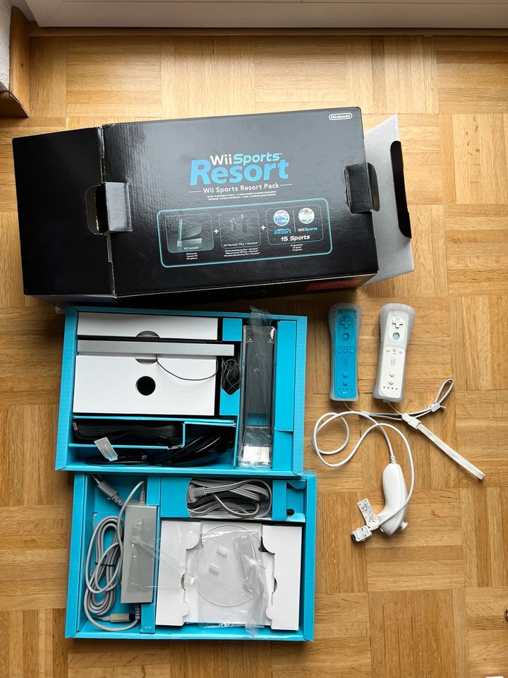 Nintendo Wii + 2 Controller in Boxberg