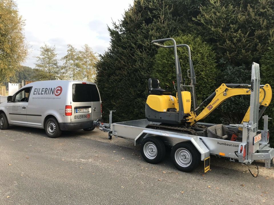 Verleih Bagger mit Sortiergreifer 3,5 Tonner Kettenbagger in Bad Bentheim