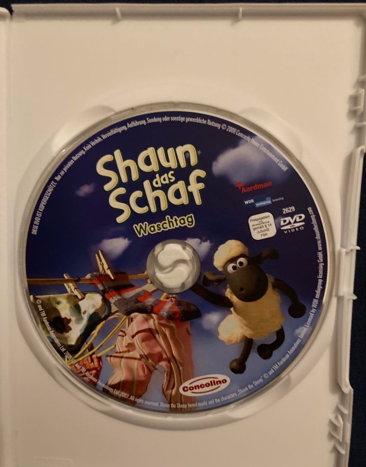 DVD Shaun das Schaf „Waschtag“ in Brachttal