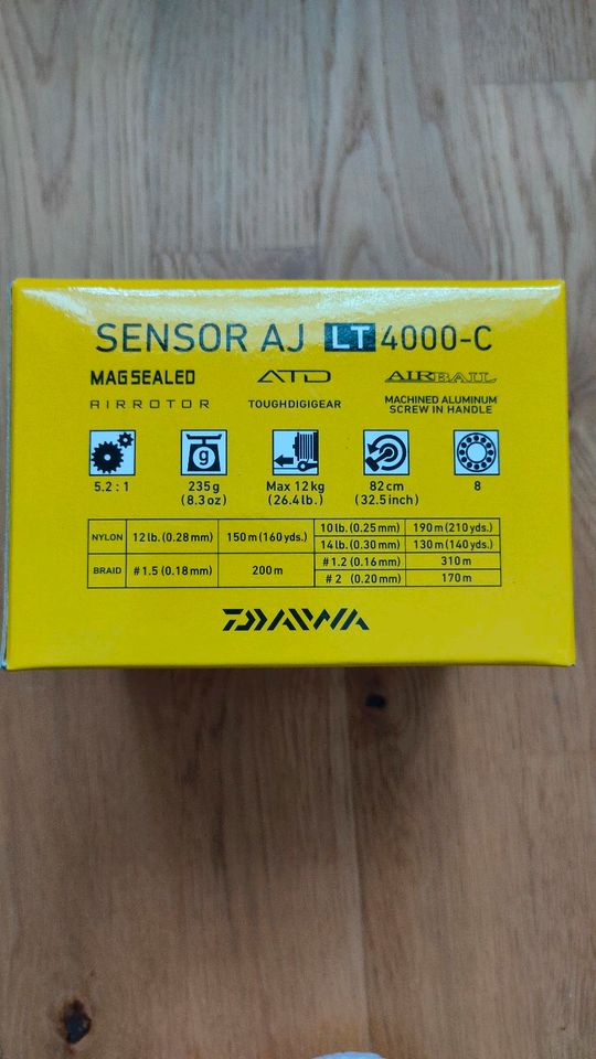 Daiwa Sensor AJ LT 4000-C / Spinnrolle zu verkaufen in Baar-Ebenhausen
