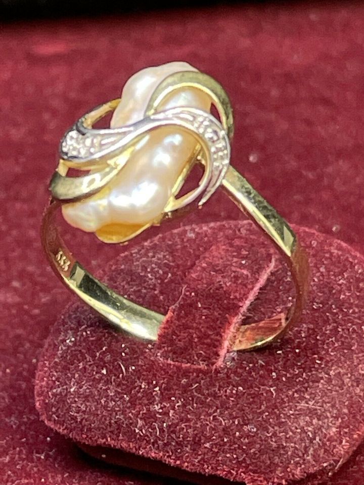 GOLD DAMEN RING 8k 333 Gr. 59 2,63g GG WG AU in Berlin