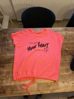 Neonpinkes Shirt zum Binden mit Print Münster (Westfalen) - Wolbeck Vorschau