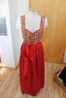 Landhaus elegantes Dirndl Größe 40 wie neu ohne Bluse rot gold Kr. München - Unterschleißheim Vorschau