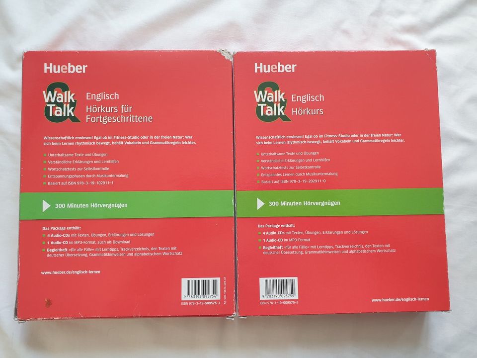 Englisch lernen 2x Set Buch CD Kurs Anfänger Fortgeschrittene in Metzingen