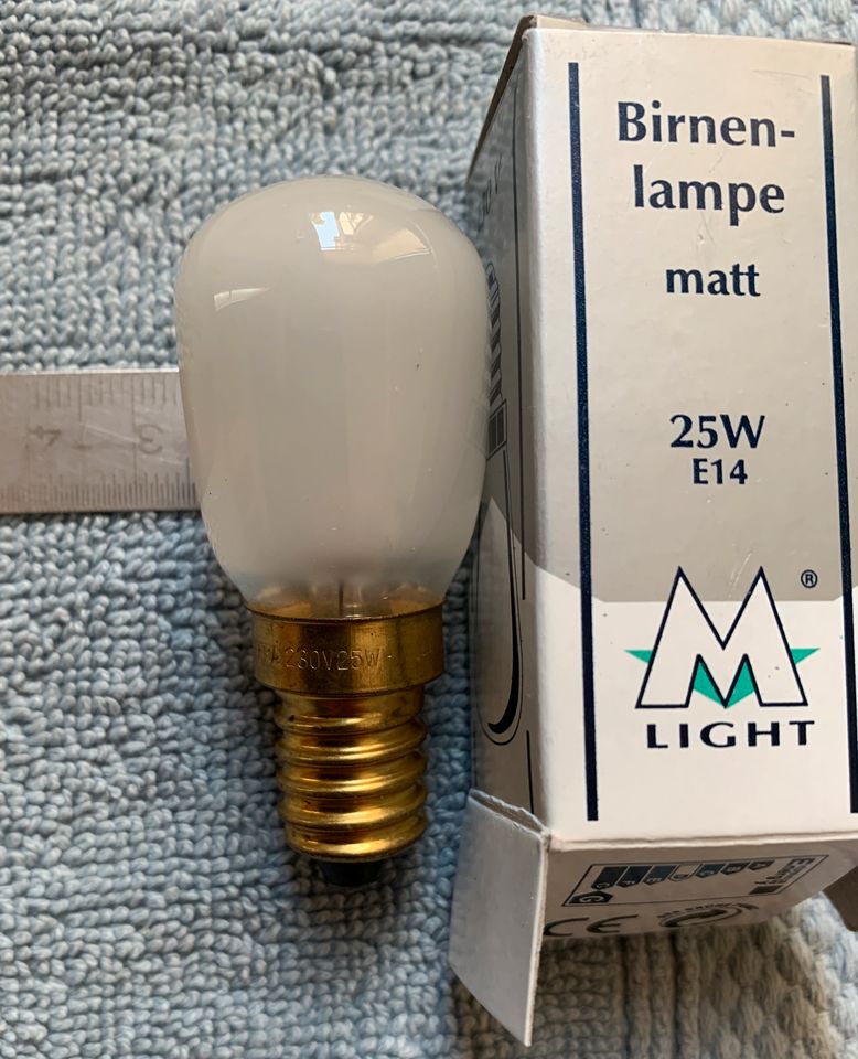 Glühlampe (ähnlich Osram) 25W E14 matt 150lm warmweiß neu in Nettetal