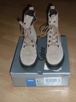 Gabor Stiefelette 6,5 zum Schnüren Wildleder 40 Beige Schuhe Niedersachsen - Emden Vorschau