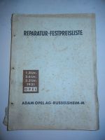 OPEL Reparatur Festpreisliste von Mai 1931 Bayern - Fahrenzhausen Vorschau