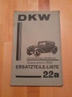 orginal DKW Ersatzteilliste 22a Buch Handbuch Sachsen - Niederwiesa Vorschau
