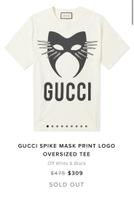 GUCCI SPIKE MASK PRINT LOGO OVERSIZED TSHIRT XXL UNISEX Nordrhein-Westfalen - Mülheim (Ruhr) Vorschau