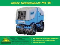 Grabenwalze Weber MC 85 Walze Diesel Kaufen Verdichter Stachelwalze Igelwalze Vibrationswalze Bayern - Rednitzhembach Vorschau