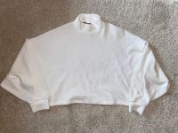 Bershka Pullover weiß oversize Gr. S Niedersachsen - Handeloh Vorschau