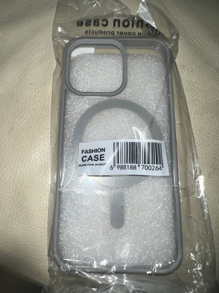 Apple Iphone 13 Pro Luxus Magsafe Transparente Hülle Case Grau in Berlin