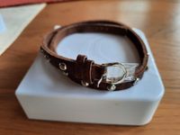 S.Oliver Schmuck Herren Armband Leder Braun Nieten Armschmuck neu Nordrhein-Westfalen - Schieder-Schwalenberg Vorschau