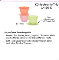 Tupperware,  Kühlschrank Trio, neu, 3 Stück Nordrhein-Westfalen - Werl Vorschau