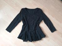 Neu Amisu Party Oberteil Shirt Bluse  36 S/M Spitze h&M peplum Baden-Württemberg - Reutlingen Vorschau