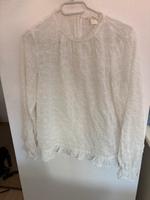 Bluse lochmuster M weiss h&m ibiza boho broderie anglaise Baden-Württemberg - Freiburg im Breisgau Vorschau