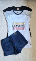 LEVIS Set 3x T-Shirt Short ❤️ Gr.12 152 Mädchen Kleiderpaket Münster (Westfalen) - Mauritz Vorschau