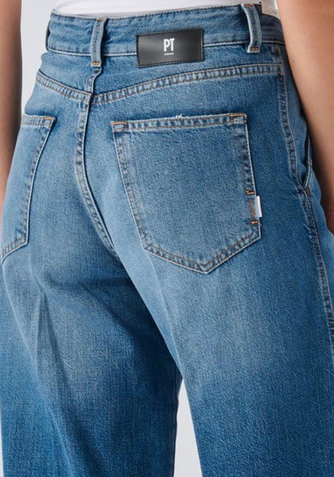 PT Torino Damen Jeans Cyndi Bügelfalte indigo blau schw.Gr.29 NEU in Wehrheim