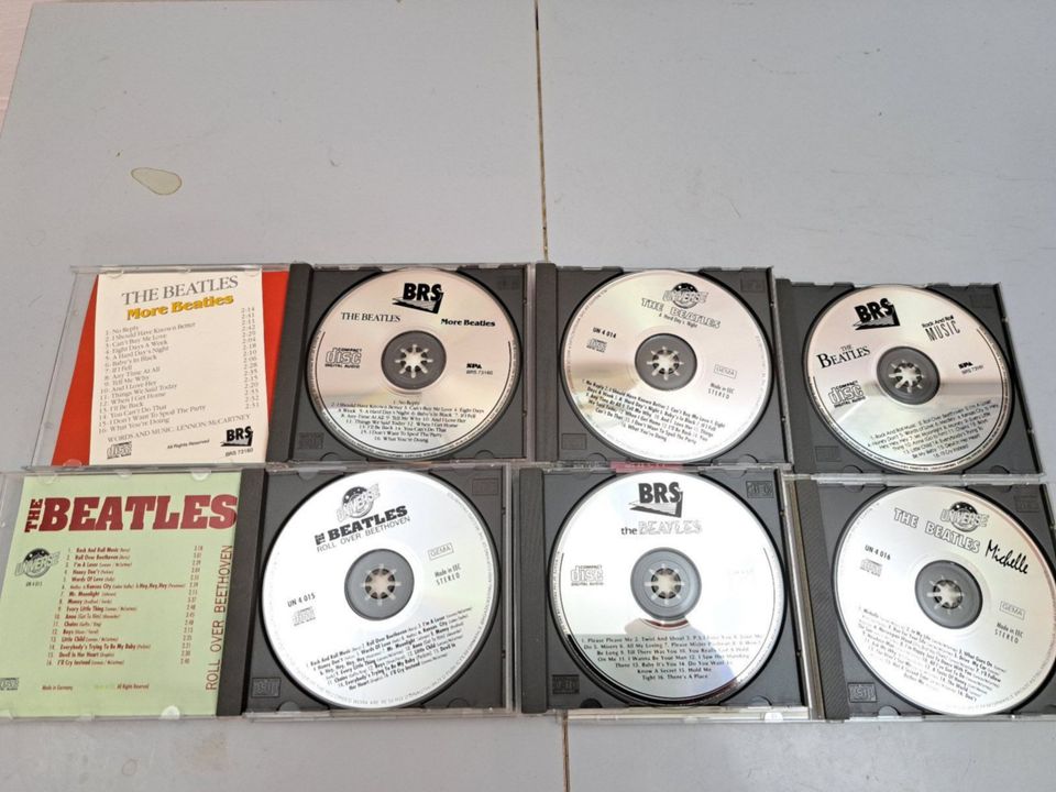 CD`s , The Beatles ,CD`s Sammlung , CD`s AUFLÖSUNG der Sammlung in Herford