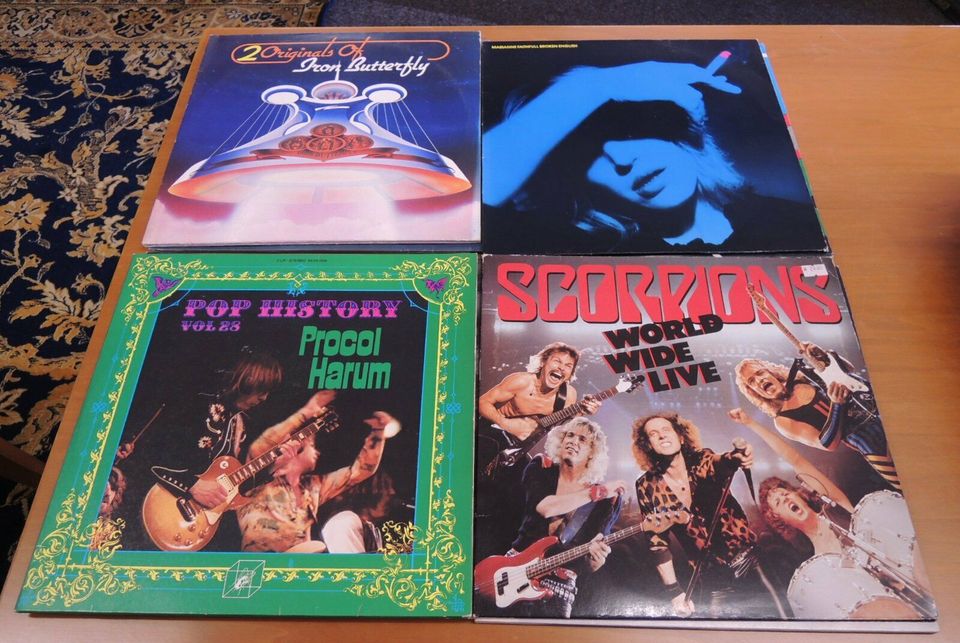 *Kaufe Vinyl Schallplatten LP Sammlung Rock Pop NDW Metal Punk * in Münchehagen