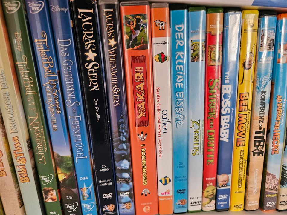 DVDs, viele Kinderfilme in Hürth