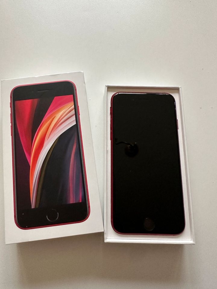 iPhone SE2020 rot 128 GB neuer Akku, nicht Original in Ulm