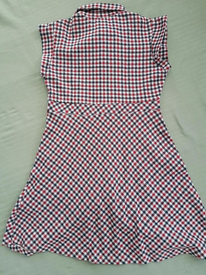 Kariertes Kleid/ Hemdkleid ZARA Gr. 164 - retro in Hünfelden