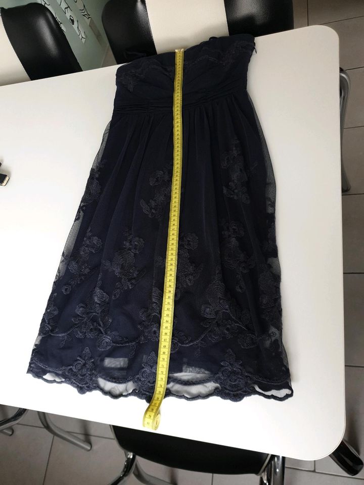 Esprit: tolles Festkleid XS, graublau ❤ wie neu in Rehlingen-Siersburg